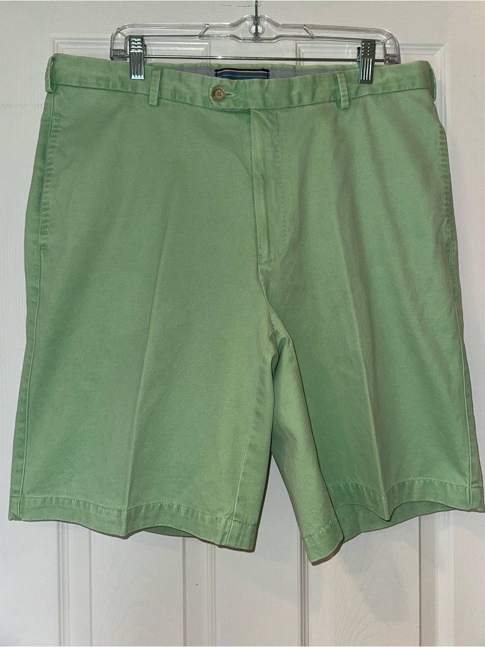 Peter Millar Mint Green Pima Cotton Chino Shorts Men’s Size 36
